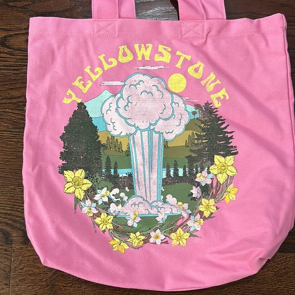 NWOT Urban Outfitters Yellowstone Tote Bag - Picture 3 of 5